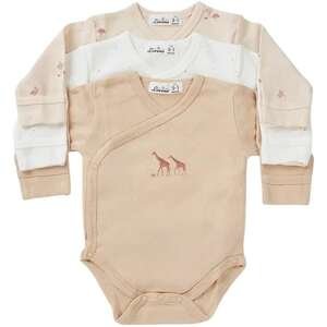 מארז 3 בגדי גוף מעטפת Lorens NB ג׳ירפות