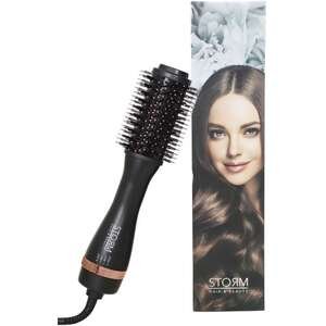 סטורם – מברשת פן חשמלית אינפרא־אדום שחור