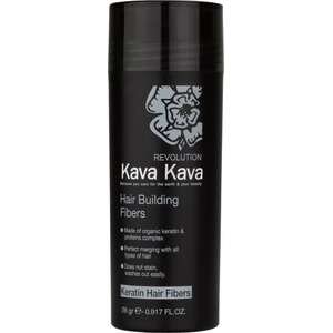 קאבה קאבה – סיבי קרטין למילוי שיער דליל שחור 26 גרם