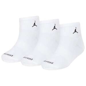 מארז 3 זוגות גרבי Nike Jordan קרסול 27-35 לבן