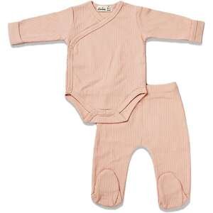 בגד גוף Lorens ריב 3–6 חודשים ורוד