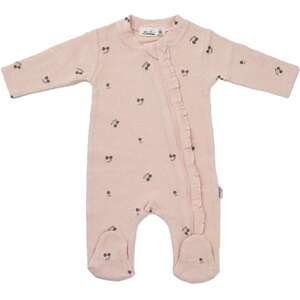 אוברול Lorens פיקה 3-6 חודשים ורוד דובדבנים