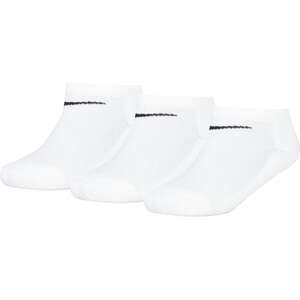 מארז 3 גרבי Nike No-Show 27–35 לבן