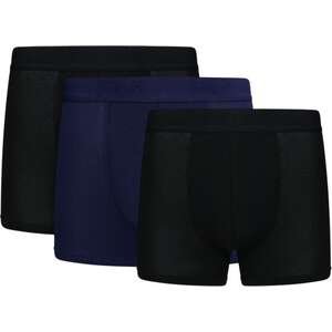 מארז 3 בוקסר צמודים לגברים Fila מידה S שחור/נייבי