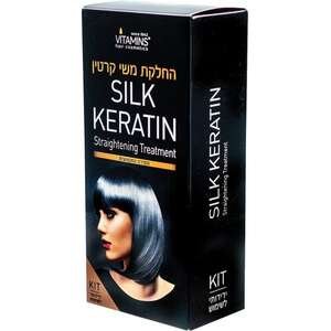 Vitamins Silk Keratin – החלקת שיער ביתית ללא פורמלין