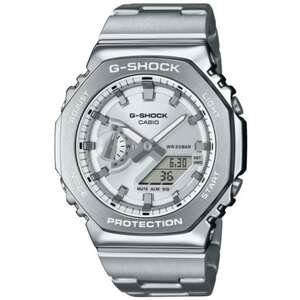 שעון יד אנלוגי־דיגיטלי Casio GShock GM2110D7ADR כסוף