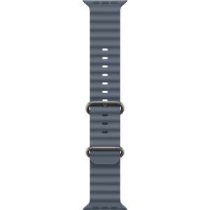 רצועת Ocean Band ל-Apple Watch 49 מ״מ – Anchor Blue Titanium