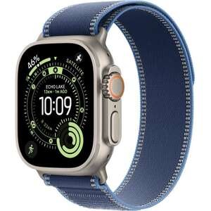 Apple Watch Ultra 3 49mm Titanium Trail Loop Blue S/M