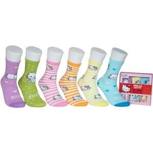 מארז 6 גרביים Pulliez הלו קיטי 35–45