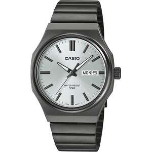 שעון גברים Casio MTP-E735B-7AVDF – רצועת פלדת־חלד שחורה