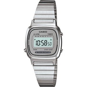 Casio LA670WA7DF נירוסטה כסוף