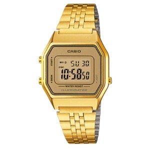 Casio LA680WGA9DF שעון דיגיטלי וינטג' לנשים – מוזהב