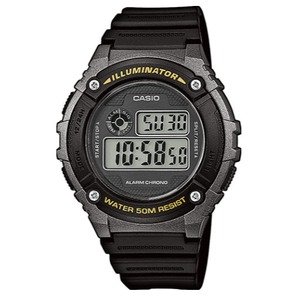 שעון דיגיטלי Casio W-216H-1BVDF – שחור
