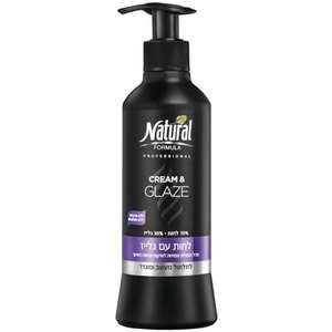 נייצ'רל פורמולה – קרם לחות לשיער עם גלייז 400 מ״ל