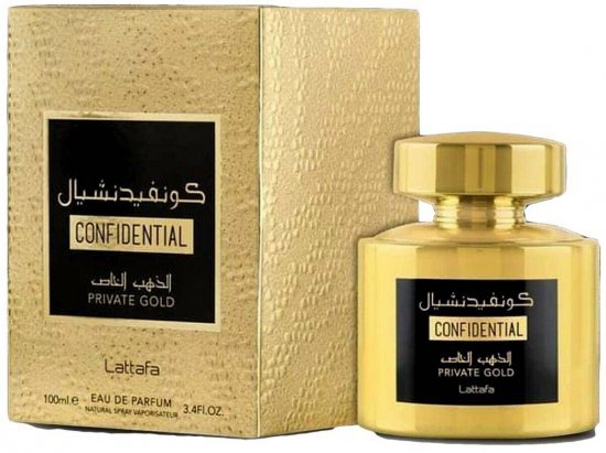 בושם יוניסקס 100 מ''ל Lattafa Confidential Gold או דה פרפיום E.D.P
