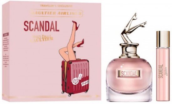 מארז בושם לאישה 80 מ''ל Jean Paul Gaultier Scandal + בושם 20 מ''ל או דה פרפיום E.D.P