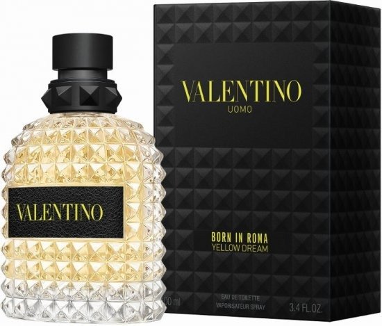 בושם לגבר 100 מ''ל Valentino Uomo Born In Roma Yellow Dream או דה טואלט E.D.T