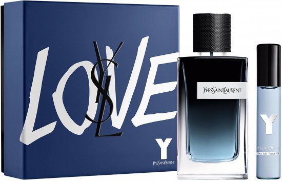 מארז בושם לגבר 100 מ''ל Yves Saint Laurent Y או דה פרפיום E.D.P + בושם 10 מ''ל