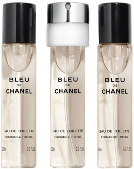 מארז בושם לגבר 20X3 מ''ל Chanel Bleu De Chanel או דה טואלט E.D.T