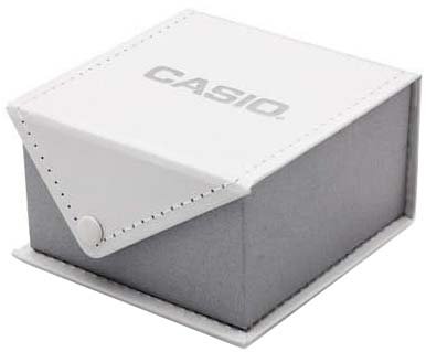 קופסא מהודרת לשעון מבית Casio - צבע לבן