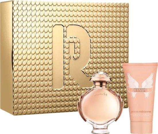 מארז בושם לאישה 50 מ''ל Paco Rabanne Olympea או דה פרפיום E.D.P + תחליב גוף 75 מ''ל
