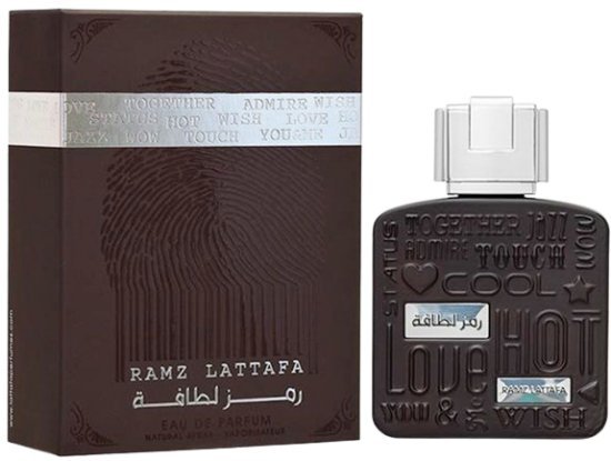 בושם יוניסקס 100 מ''ל Lattafa Ramz Silver או דה פרפיום E.D.P