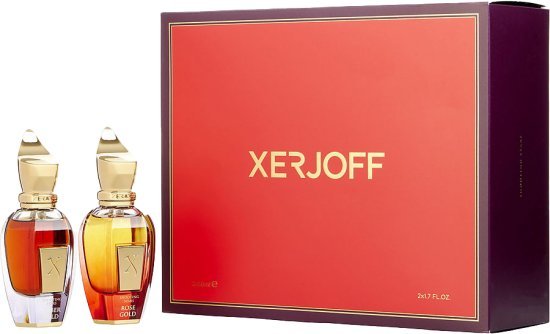 מארז בושם יוניסקס 2x50 מ''ל בושם Amber Gold + בושם Rose Gold או דה פרפיום E.D.P