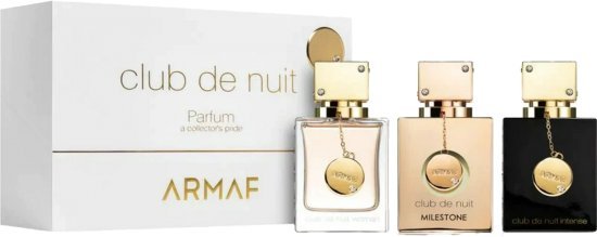 מארז בושם לאישה 3x30 מ"ל Armaf Club de Nuit + Club de Nuit Intense + Club de Nuit Milestone פרפיום