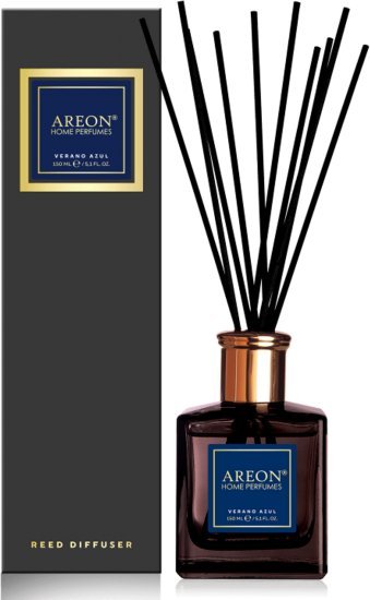 מפיץ ריח דגם Home Perfume Premium בניחוח Verano Azul מבית areon - נפח 150 מ''ל