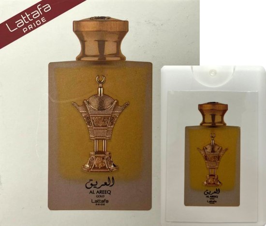 בושם יוניסקס 20 מ''ל Lattafa Al Areeq Gold או דה פרפיום E.D.P