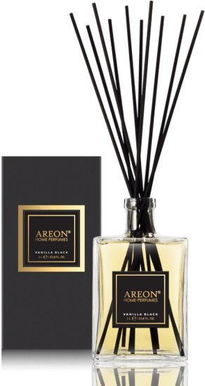 מפיץ ריח דגם Home Perfume Premium בניחוח Vanilla Black מבית areon - נפח 1 ליטר