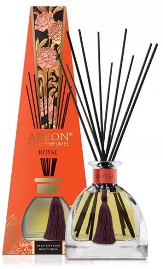 מפיץ ריח דגם Home Perfume Exclusive בניחוח Royal מבית areon - נפח 230 מ''ל