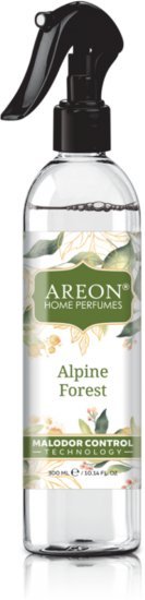 תרסיס לנטרול ריחות רעים דגם Home Malodor Control Spray בניחוח Alpine Forest מבית areon - נפח 300 מ''ל