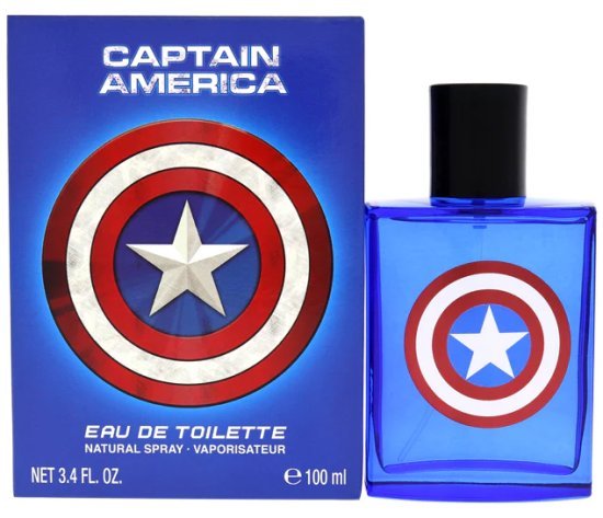 בושם לבנים 100 מ''ל Marvel Captain America או דה טואלט E.D.T