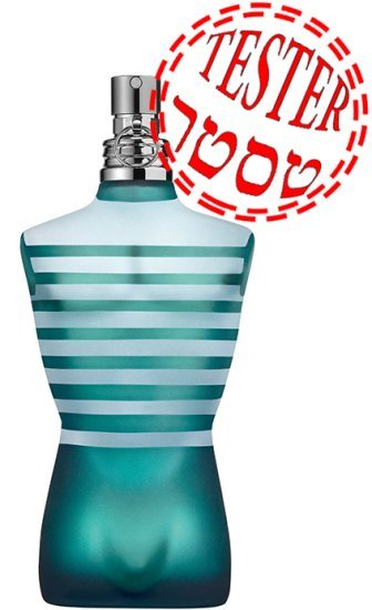 בושם לגבר 125 מ''ל Jean Paul Gaultier Le Male או דה טואלט E.D.T - טסטר