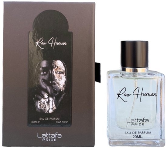 בושם מיניאטורי יוניסקס 20 מ''ל Lattafa Pride Raw Human או דה פרפיום E.D.P