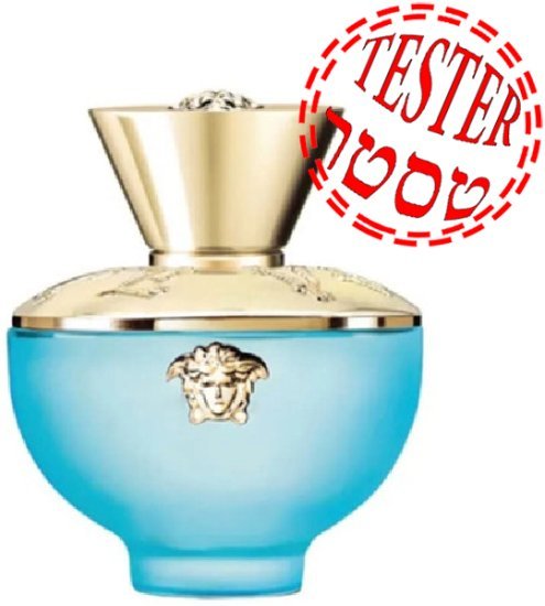 בושם לאישה 100 מ''ל Versace Dylan Turquoise או דה טואלט E.D.T - טסטר
