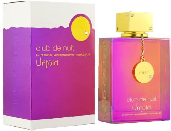 בושם יוניסקס 105 מ''ל Armaf Club De Nuit Untold או דה פרפיום E.D.P