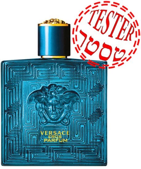 בושם לגבר 100 מ''ל Versace Eros פרפיום - טסטר