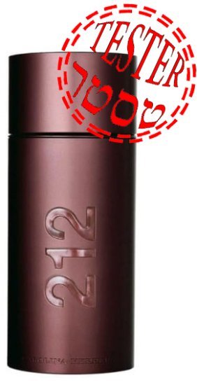 בושם לגבר 100 מ''ל Carolina Herrera 212 Sexy או דה טואלט E.D.T - טסטר