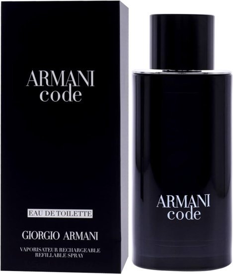 בושם לגבר 125 מ''ל Giorgio Armani Code או דה טואלט E.D.T - ניתן למילוי