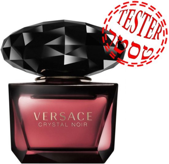 בושם לאישה 90 מ''ל Versace Crystal Noir או דה טואלט E.D.T - טסטר