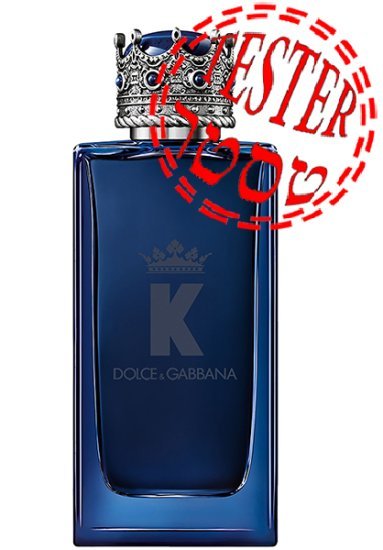 בושם לגבר 100 מ''ל Dolce & Gabbana K King Intense או דה פרפיום E.D.P - טסטר