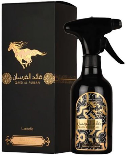 תרסיס מבשם בגדים ובית 450 מ''ל Lattafa Qaed Al Fursan