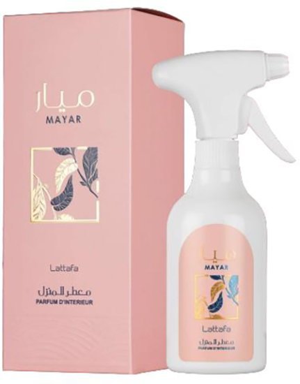 תרסיס מבשם בגדים ובית 450 מ''ל Lattafa Mayar