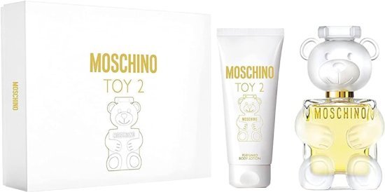 מארז בושם לאישה 100 מ''ל Moschino Toy 2 או דה פרפיום E.D.P + קרם גוף 100 מ''ל