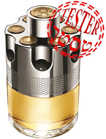 בושם לגבר 100 מ''ל Azzaro Wanted או דה טואלט E.D.T - טסטר