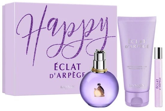 מארז בושם לאישה 100 מ''ל Lanvin Eclat D'Arpege או דה פרפיום E.D.P + בושם 7.5 מ"ל + קרם גוף 100 מ''ל