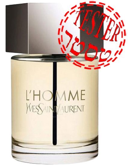בושם לגבר 100 מ''ל Yves Saint Laurent LHomme או דה טואלט E.D.T - טסטר
