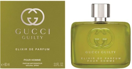 בושם לגבר 60 מ''ל Gucci Guilty Pour Homme אליקסיר דה פרפיום